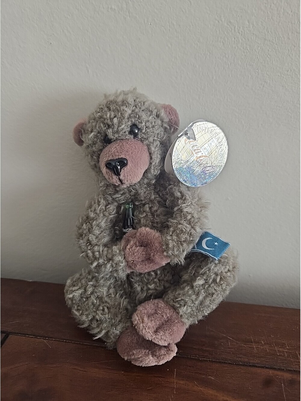 New Croon The Baboon Pakistan Coca Cola International 1999 Edition Plush 6"